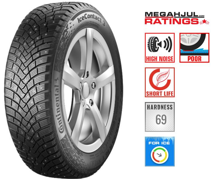 245/45R19 CONTINENTAL ICECONTACT 3 245/45R19 102T