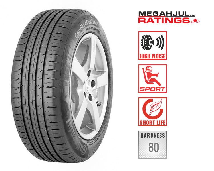 225/55R17 CONTINENTAL ECO CONTACT 5 CONTISEAL 225/55R17 97W