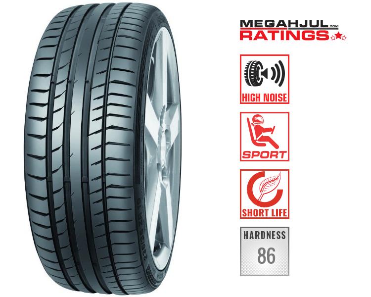 245/35R21 CONTINENTAL SPORTCONTACT 5 245/35 R21 96Y Prod. 2017 - GUMMI OK!