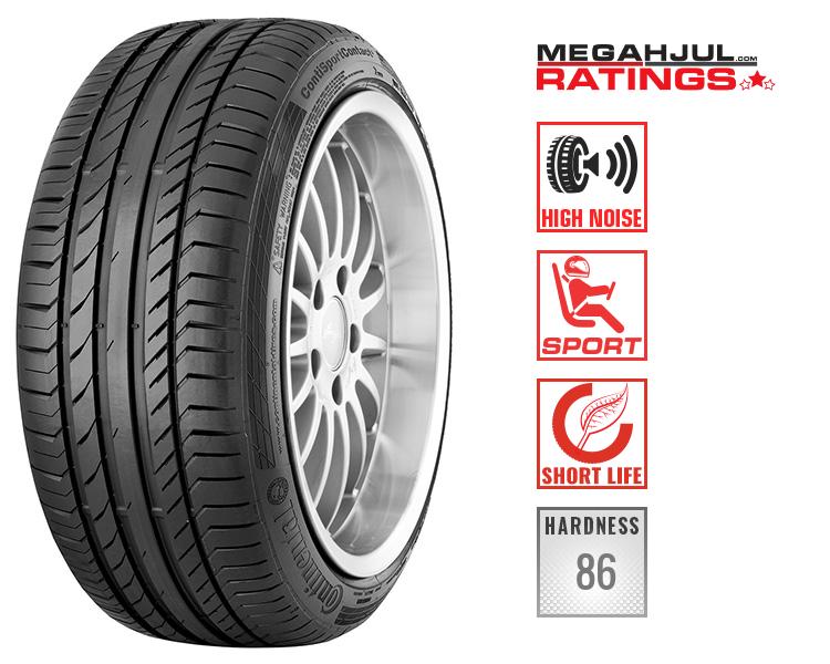 255/50R19 CONTINENTAL SPORTCONTACT 5 255/50 R19 107Y TILBUD DOT 2011
