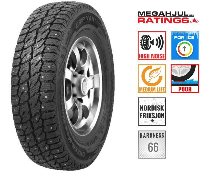 225/70R15 LINGLONG GREENMAX WINTER GRIP VAN 2 STUD 225/70 R15 112R