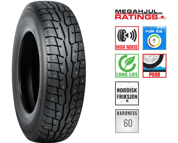 215/65R16 NANKANG ICE ACTIVA IV-1 STUD 215/65 R16 109R